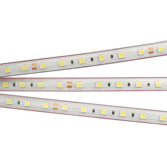 Фото #1 товара Светодиодная лента RTW 2-5000PS 24V White6000 2x (5060, 300 LED, LUX) (Arlight, 14.4 Вт/м, IP67)