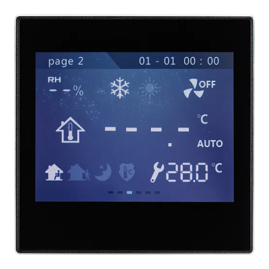 Фото #3 товара Панель Sens SR-KN3521-IN Black (KNX, MULTI) (Arlight, -)