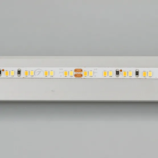 Фото #2 товара Светодиодная лента MICROLED-5000 24V White-CDW 4.5mm (2216, 240 LED/m, Bipolar) (Arlight, 9.6 Вт/м, IP20)