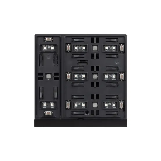 Фото #4 товара INTELLIGENT ARLIGHT Механизм панели KNX-304-22-IN Black (Bus) (IARL, IP20 Пластик, 2 года)