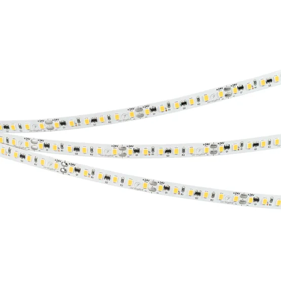 Фото #2 товара Светодиодная лента IC-A120-8mm 24V Warm2400 (9.6 W/m, IP20, 2835, 10m) (Arlight, стабилизированная)
