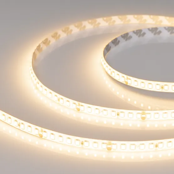 Фото #1 товара Светодиодная лента герметичная RTW-SE-A160-8mm 24V Warm3000 (12 W/m, IP65, 5m) (Arlight, 12 Вт/м, IP65)