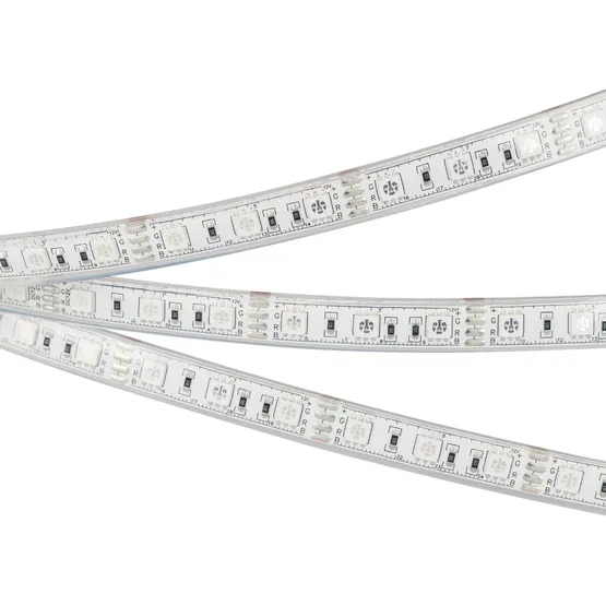 Фото #5 товара Светодиодная лента герметичная RTW-PU-B60-12.5mm 12V RGB (14.4 W/m, IP68, 5060, 5m) (Arlight, -)