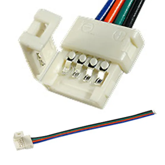 Фото товара Коннектор выводной FIX-RGB10-1-15cm (Arlight, -)