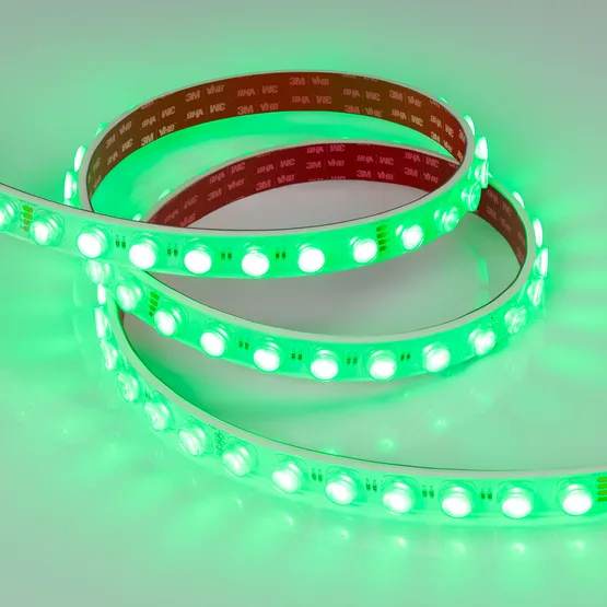 Фото #6 товара Светодиодная лента герметичная FLT-PS-S42-23mm 24V RGB (21 W/m, IP67, 30deg, 5m) (Arlight, -)