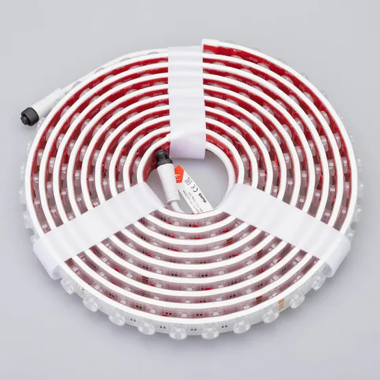 Фото #3 товара Светодиодная лента герметичная FLT-PS-S42-23mm 24V RGB (21 W/m, IP67, 30deg, 5m) (Arlight, -)