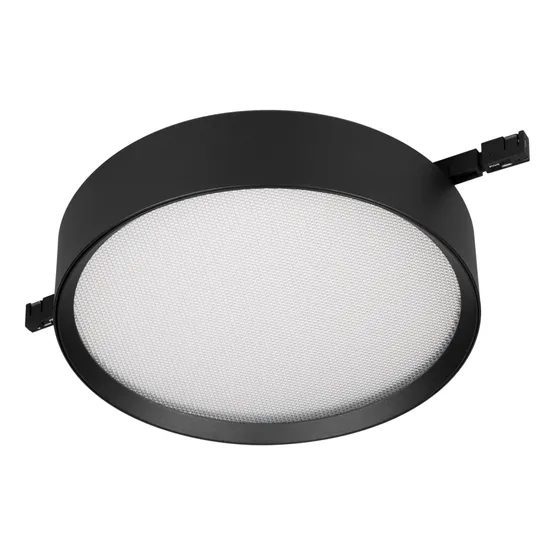 Фото #1 товара Светильник MAG-MICROCOSM-RONDO-R150-15W Warm3000 (BK, 90 deg, 24V) (Arlight, IP20 Металл, 5 лет)