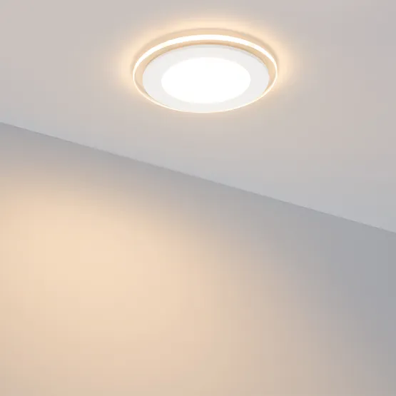 Фото #4 товара Светодиодная панель LT-R200WH 16W Warm White 120deg (Arlight, IP40 Металл, 3 года)