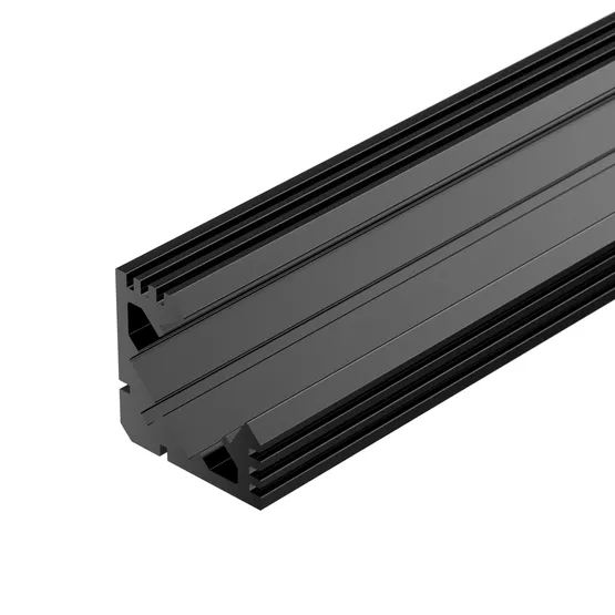 Фото #3 товара Профиль PDS45-T-2000 ANOD Black RAL9005 (Arlight, Алюминий)