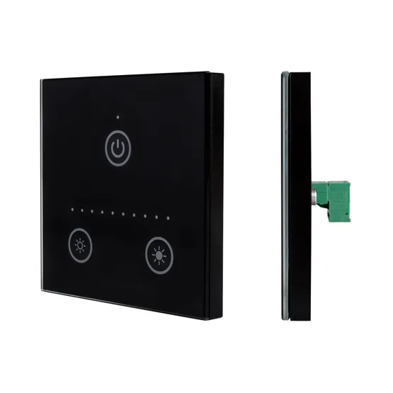 Фото #1 товара Панель Sens CT-201-IN Black (12-24V, 0-10V) (Arlight, IP20 Пластик, 1 год)