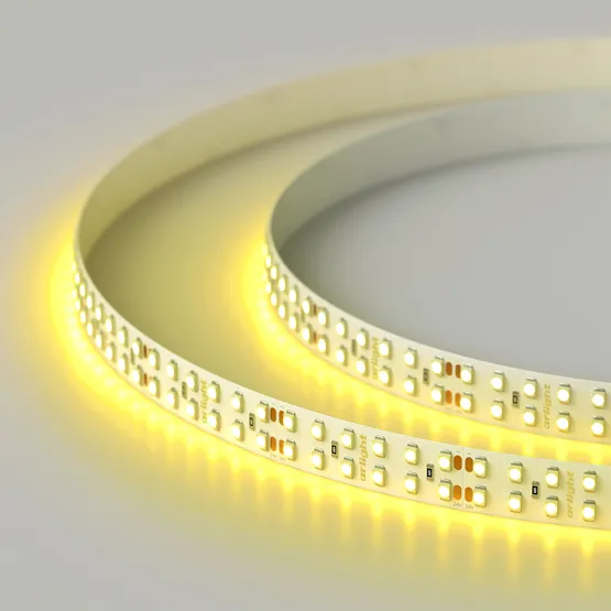 Фото #3 товара Светодиодная лента RT 2-5000 24V Yellow 2x2 (3528, 1200 LED, LUX) (Arlight, 19.2 Вт/м, IP20)