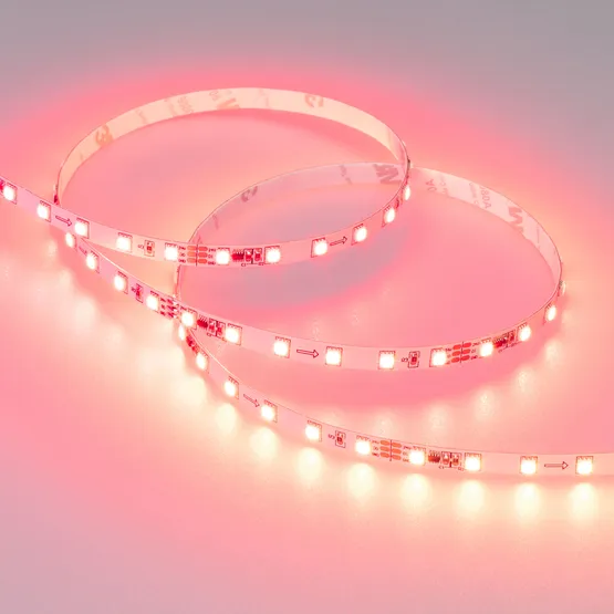 Фото #5 товара Светодиодная лента SPI-F72-7mm 24V RGB-PX6 (14.4 W/m, IP20, 3535, 5m) (Arlight, Открытый, IP20)