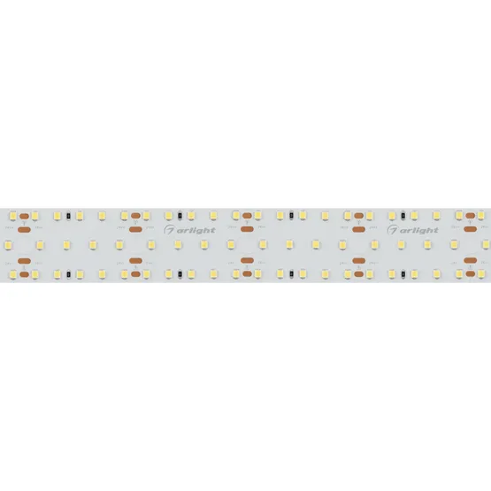Фото #2 товара Светодиодная лента S2-2500 24V White 6000K 34mm (2835, 280 LED/m, LUX) (Arlight, 25 Вт/м, IP20)
