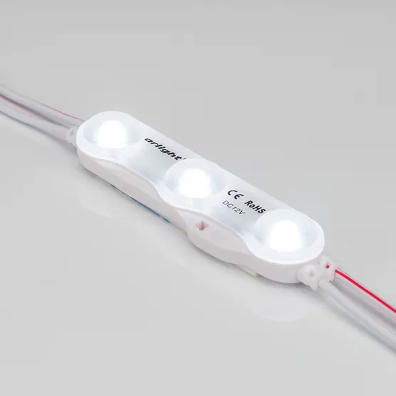 Фото #2 товара Модуль герметичный ARL-BEST2835-3-1.5W-12V White 160deg (Arlight, Закрытый)