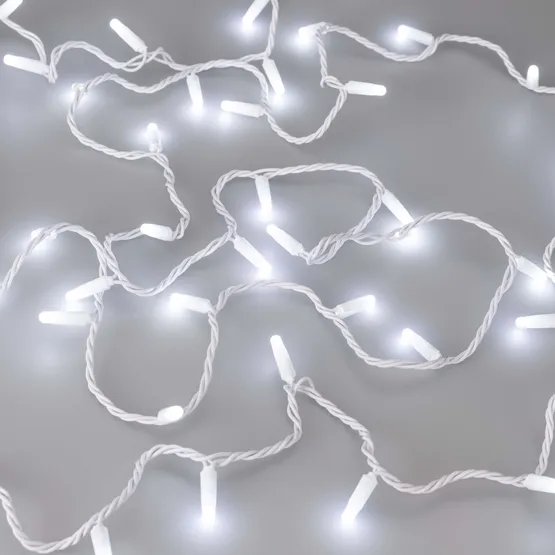 Фото #4 товара Светодиодная гирлянда ARD-STRING-CLASSIC-10000-WHITE-100LED-MILK-STD White (230V, 7W) (Ardecoled, IP65, 1 год)