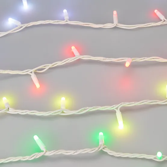Фото #2 товара Светодиодная гирлянда ARD-STRING-PRO-10000-WHITE-100LED-MILK-LIVE RGB-DMX (24V, 10W) (Ardecoled, IP65, 2 года)
