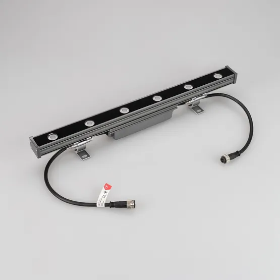 Фото #3 товара Линейный прожектор AR-LINE-500-6W Warm3000 (GR, 30 deg, 230V) (Arlight, IP65 Металл, 3 года)