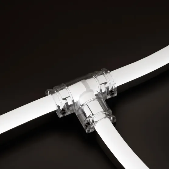 Фото #4 товара Соединитель тройной ARL-CLEAR-U15-2x90 (26x15mm) (Arlight, Металл)