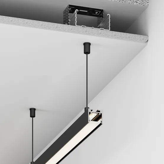 Фото #8 товара Профиль SL-LINE-2522-2500 BLACK (Arlight, Алюминий)