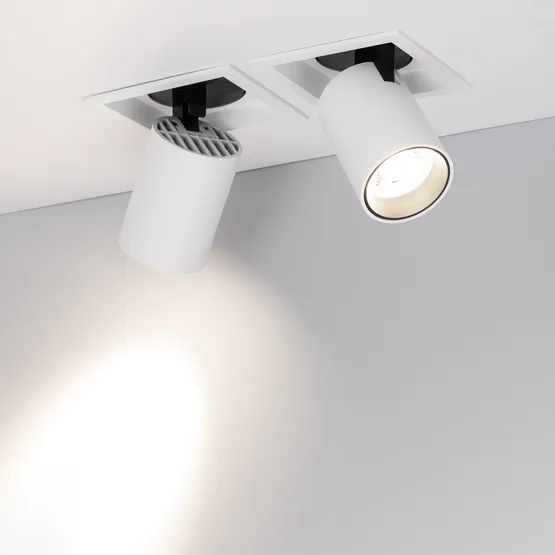 Фото #4 товара Светильник LTD-PULL-S110x110-10W Day4000 (WH, 24 deg, 230V) (Arlight, IP20 Металл, 5 лет)