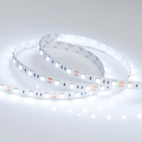 Фото #2 товара Светодиодная лента RT 2-5000 12V Cool 8K 2x (5060, 300 LED, LUX) (Arlight, 14.4 Вт/м, IP20)