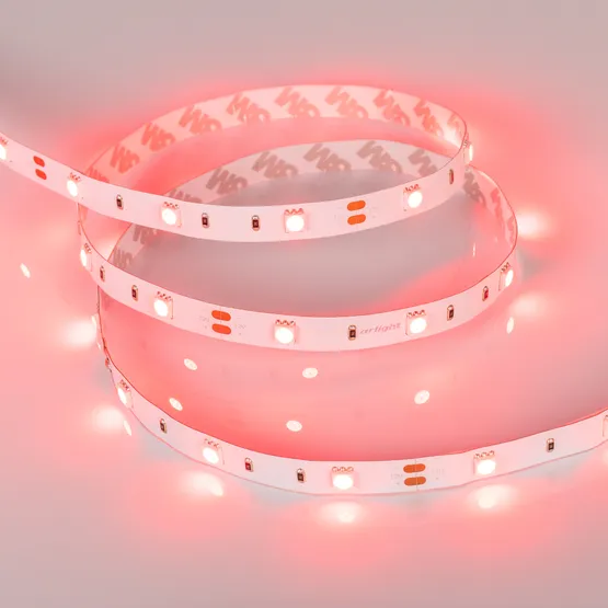 Фото #3 товара Светодиодная лента RT 2-5000 12V Red (5060, 150 LED, LUX) (Arlight, 7.2 Вт/м, IP20)