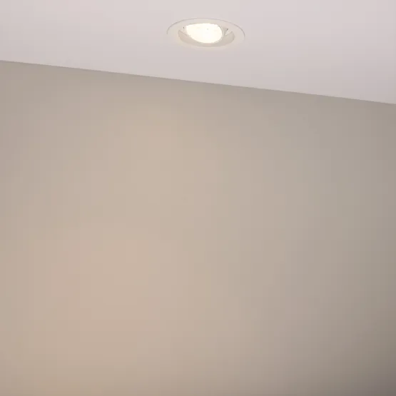 Фото #5 товара Светильник MS-VORTEX-BUILT-R90-12W Warm3000 (WH-WH, 20 deg, 230V) (Arlight, IP20 Металл, 5 лет)
