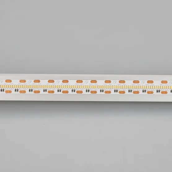 Фото #4 товара Светодиодная лента MICROLED-5000 24V Warm2700 10mm (2110, 700 LED/m, LUX) (Arlight, 20 Вт/м, IP20)
