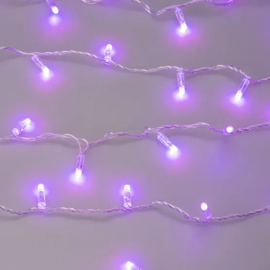 Фото #10 товара Светодиодная гирлянда ARD-STRING-CLASSIC-10000-CLEAR-100LED-SYNC RGB (230V, 6.5W, RF ПДУ, 1000) (Ardecoled, IP65)