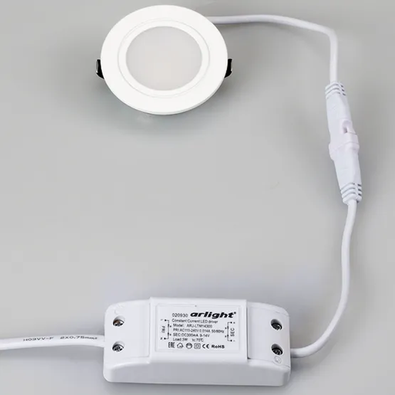 Фото #3 товара Светодиодный светильник LTM-R60WH-Frost 3W White 110deg (Arlight, IP40 Металл, 3 года)