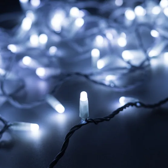Фото #1 товара Светодиодная гирлянда ARD-STRING-CLASSIC-10000-WHITE-100LED-MILK-FLASH White (230V, 7W) (Ardecoled, IP65, 1 год)