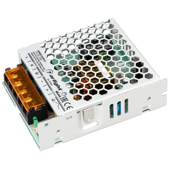 Фото товара Блок питания JTS-50-12-FA (12V, 4.2A, 50W) (Arlight, IP20 Сетка, 3 года)