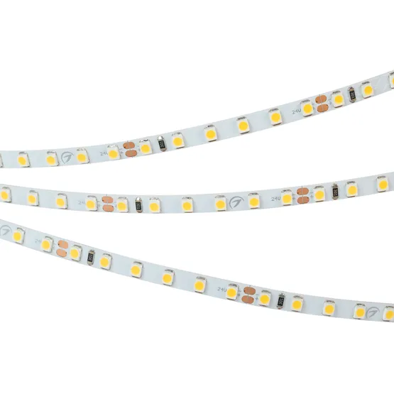 Фото #1 товара Светодиодная лента RT 2-5000 24V Warm2400 5mm 2x (3528, 600 LED, LUX) (Arlight, 9.6 Вт/м, IP20)