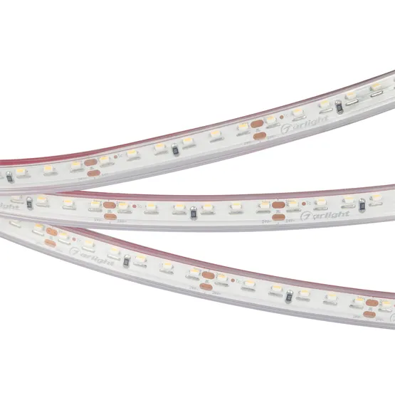 Фото #1 товара Светодиодная лента RSW 2-5000P 24V Cool 10K 2x (3014, 120 LED/m, LUX) (Arlight, 9.6 Вт/м, IP66)