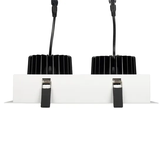 Фото #2 товара Светильник CL-KARDAN-S283x152-2x25W Warm3000 (WH-BK, 30 deg) (Arlight, IP20 Металл, 3 года)