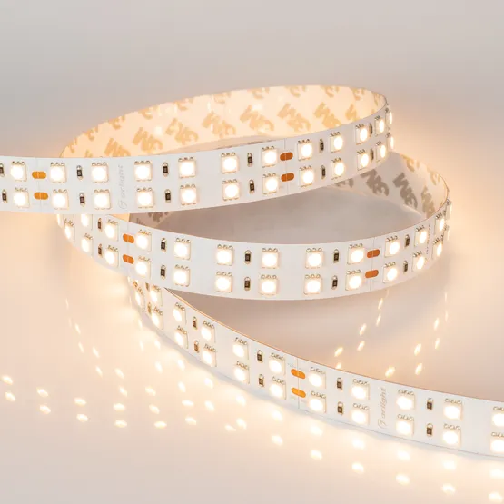 Фото #3 товара Светодиодная лента RT 2-5000 24V Warm2700 2x2 (5060, 720 LED, LUX) (Arlight, 34.4 Вт/м, IP20)