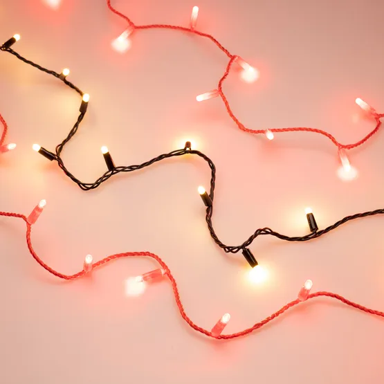 Фото #4 товара Светодиодная гирлянда ARD-STRING-CLASSIC-10000-BLACK-100LED-MILK-STD Warm (230V, 7W) (Ardecoled, IP65, 1 год)