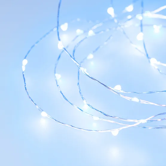 Фото #2 товара Светодиодная нить WR-5000-12V-Blue (1608, 100LED) (Arlight, IP65)