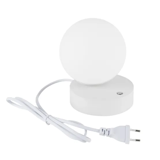 Фото #3 товара Светильник SP-ORNELLA-TAB-L150-R125-6W Warm3200-MIX (WH, 300 deg, 230V, TOUCH-DIMM) (Arlight, IP20 Металл, 3 года)