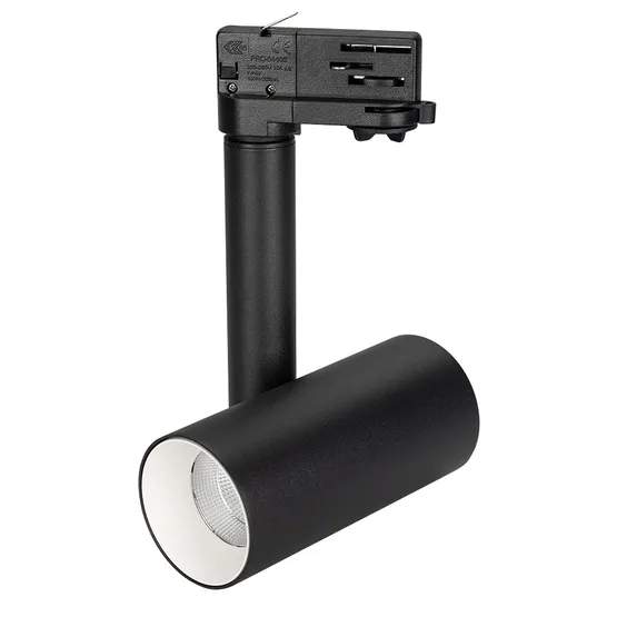 Фото #1 товара Светильник SP-POLO-TRACK-PIPE-R65-8W White5000 (BK-WH, 40 deg) (Arlight, IP20 Металл, 3 года)