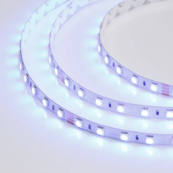 Фото #4 товара Светодиодная лента RT 2-5000-50m 24V RGB 2x (5060, 60 LED/m, LUX) (Arlight, 14.4 Вт/м, IP20)