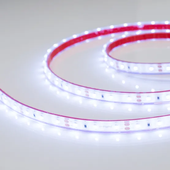 Фото #3 товара Светодиодная лента RTW 2-5000PGS 12V Cool (3528, 300 LED, LUX) (Arlight, 4.8 Вт/м, IP67)