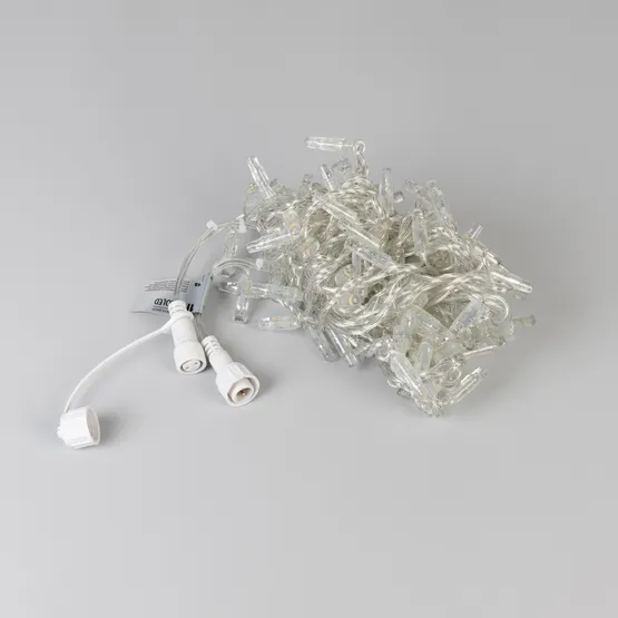 Фото #3 товара Светодиодная гирлянда ARD-STRING-CLASSIC-10000-CLEAR-100LED-STD WHITE (230V, 7W) (Ardecoled, IP65, 1 год)