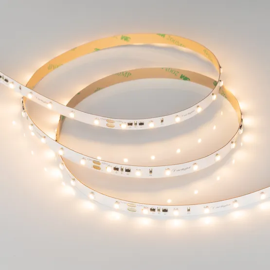 Фото #3 товара Светодиодная лента RT-10000 24V Warm3000 (3528, 60 LED/m, 10m) (Arlight, 4.8 Вт/м, IP20)