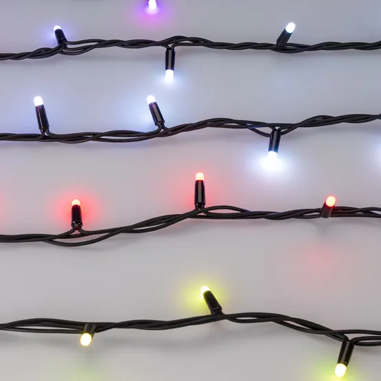 Фото #3 товара Светодиодная гирлянда ARD-STRING-PRO-10000-BLACK-100LED-MILK-LIVE RGB-DMX (24V, 10W) (Ardecoled, IP65, 2 года)