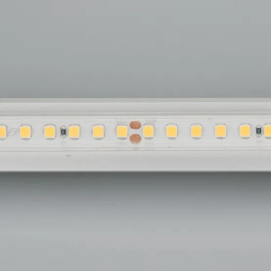 Фото #2 товара Светодиодная лента RTW 2-5000PS-50m 24V White6000 2x (2835, 160 LED/m, LUX) (Arlight, 12 Вт/м, IP67)