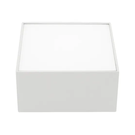Фото #2 товара Светильник SP-QUADRO-S120x120-12W Warm3000 (WH, 120 deg, 230V) (Arlight, IP40 Металл, 3 года)