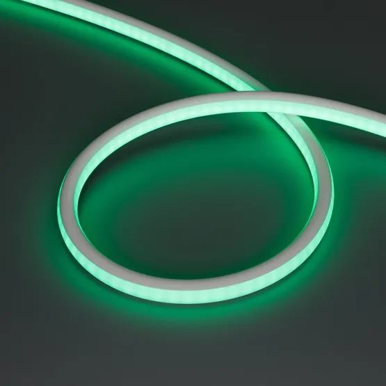 Фото #3 товара Светодиодная лента герметичная SPI-WAVE-TOP-G200-18x15mm 12V RGB PX2 (26 W/m, IP54, 5m, wire x1) (Arlight, Вывод прямой, 3 года)