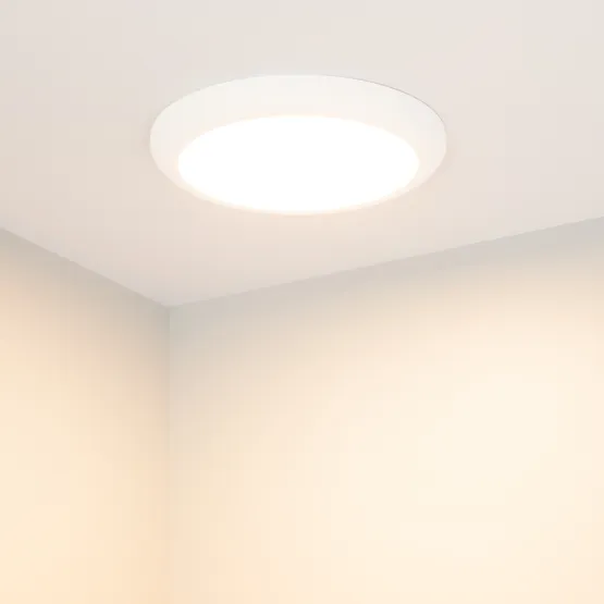 Фото #7 товара Светильник CL-FIOKK-R220-18W Day4000-MIX (WH, 120 deg, 230V) (Arlight, IP44 Пластик, 3 года)