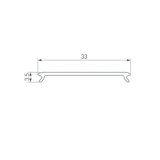 Фото #2 товара Экран STRETCH-S-35-CEIL-CENTER-10m OPAL BLACK (GAMMA35) (Arlight, Пластик)